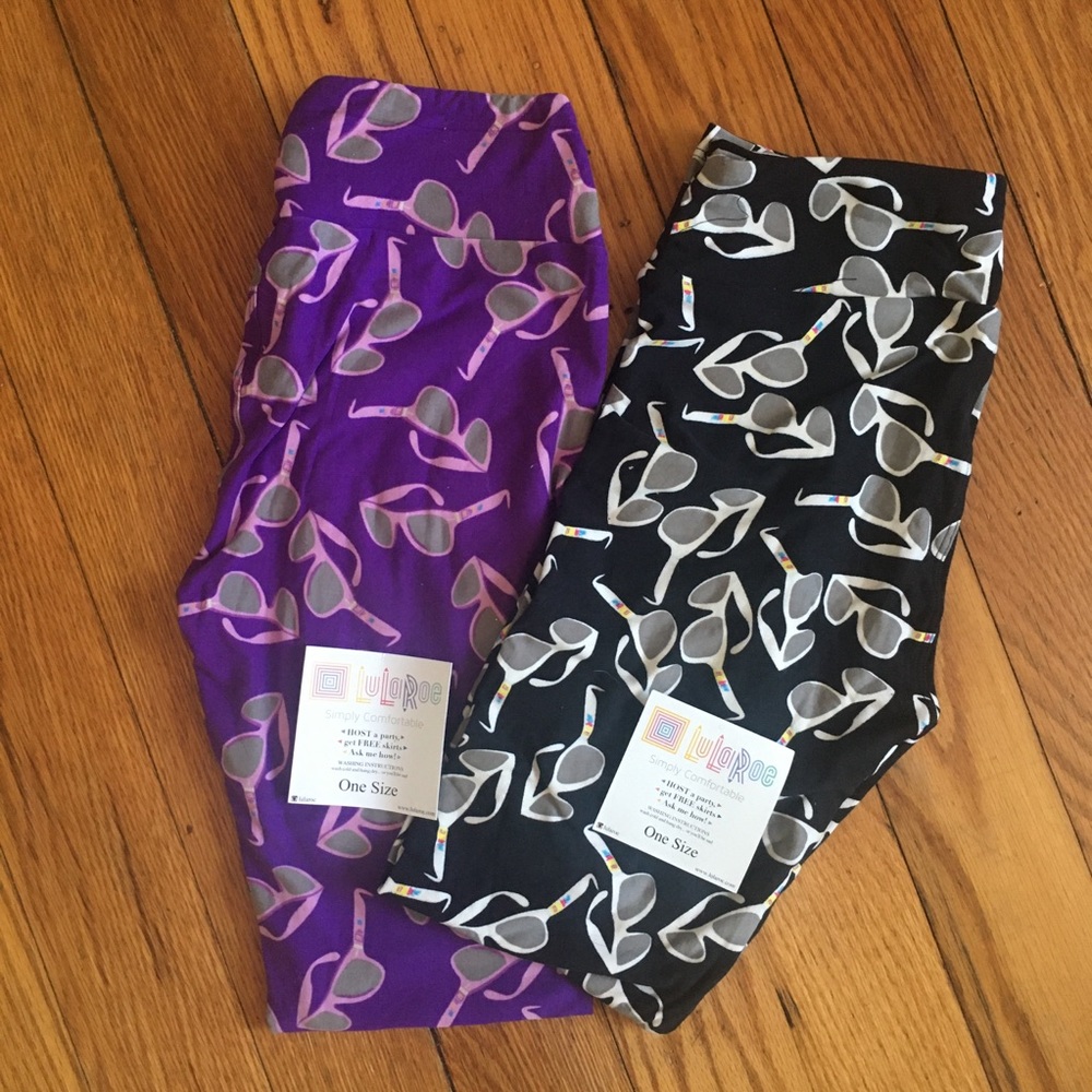 NWT Lularoe set of 2 pairs one size leggings